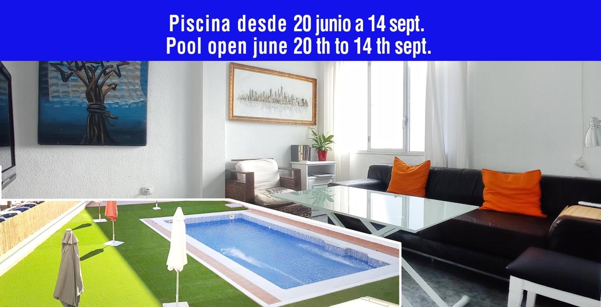 Triana, Lovely Flat+Pool Sevilla Eksteriør billede